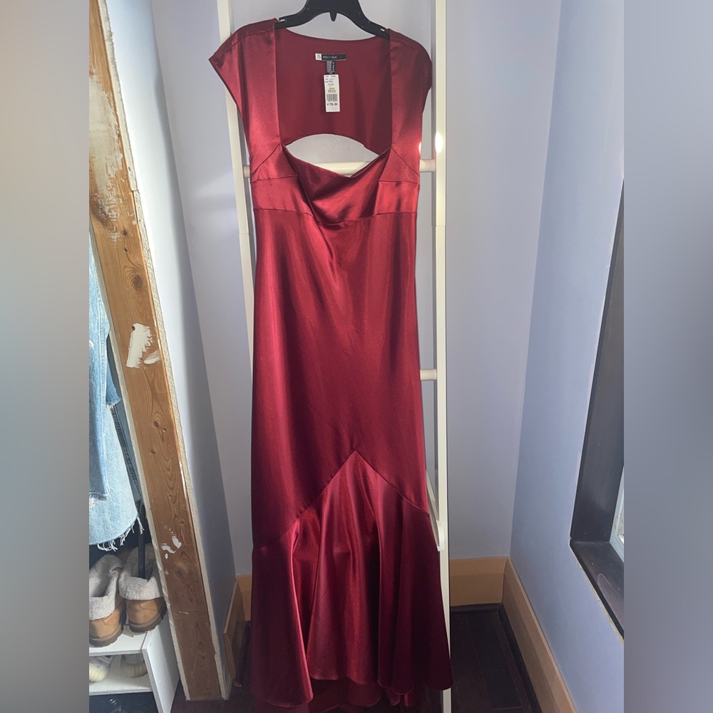 JS BOUTIQUE red maxi formal dress in size US 16